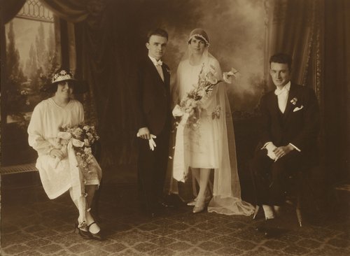 kinny wedding 1927