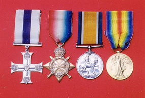 wwI medals military cross