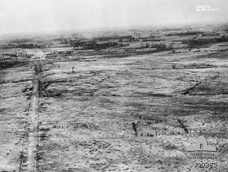 Passchendale Aerial View 1917 WWI