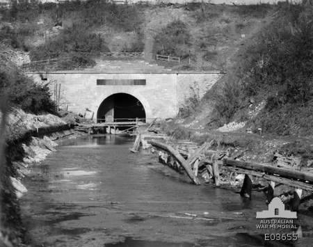 St. Quentin Tunnel near Bellicourt France 1918 WWI
