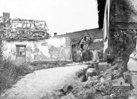H18092 Cappy France 1918 WWI
