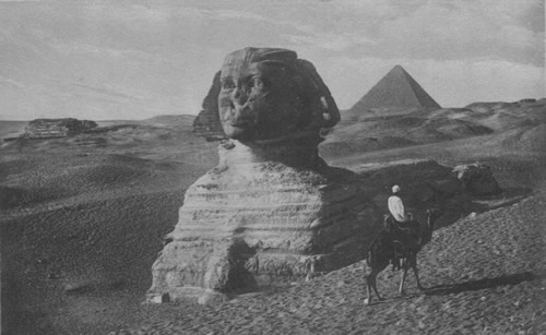 The Sphinx egypt 1915
