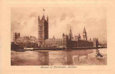 Houses of Parliament London 1916