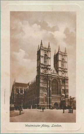 Westminster Abbey 1916