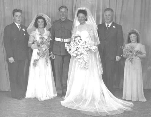 wedding 1945