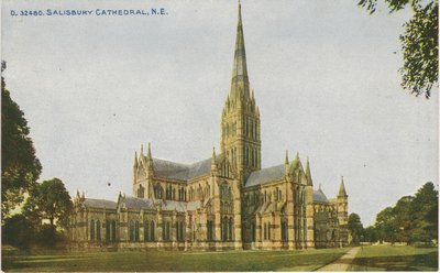 Salisbury cathedral WWI