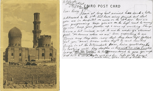 postcard from egypt 1915